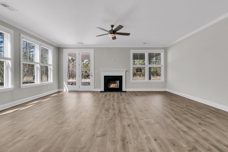 Spacious, unfurnished interior of a new home in Cherrywood Estates, Summerville (Image 48).