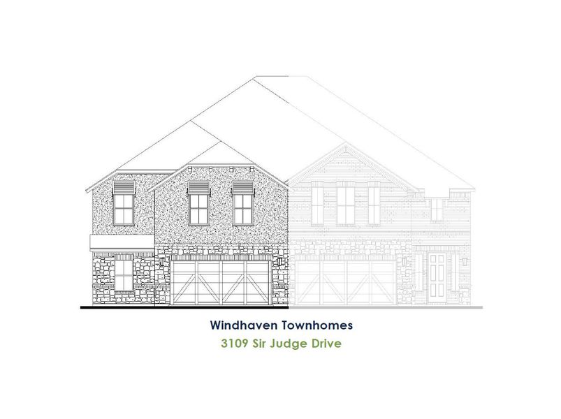 TH Building 24 Unit 1 W Elevation TH Building 24 Unit 1 W Elevation