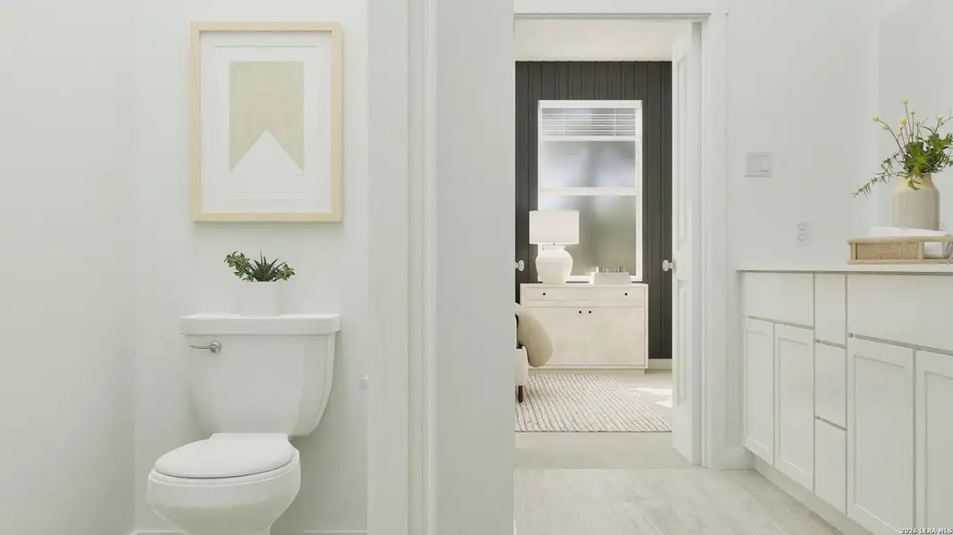 Furnished interior view inside a new home in Juniper Ranch, Spring Branch (Image 4).