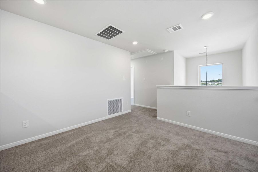 Spacious, unfurnished interior of a new home in Sundance Cove, Crosby (Image 20). Spacious, unfurnished interior of a new home in Sundance Cove, Crosby (Image 20).