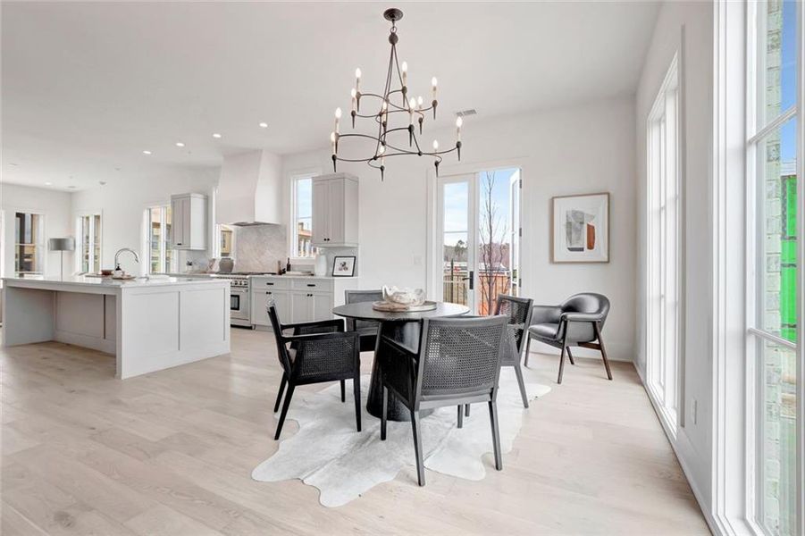 Furnished interior view inside a new home in , Fayetteville (Image 14).