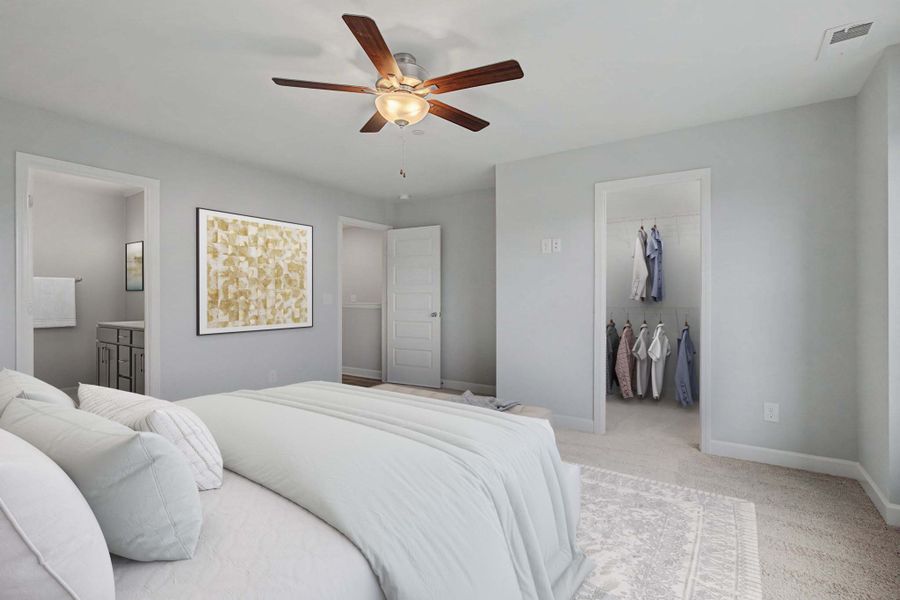 Furnished interior view inside a new home in Oxford Station, Gallatin (Image 13).