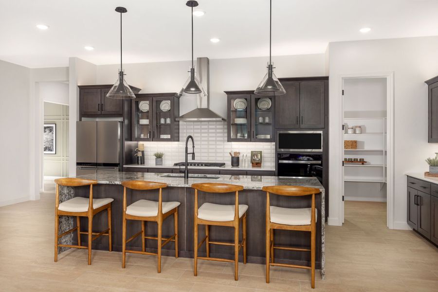 Oxford Model Home - Kitchen (alt view)
