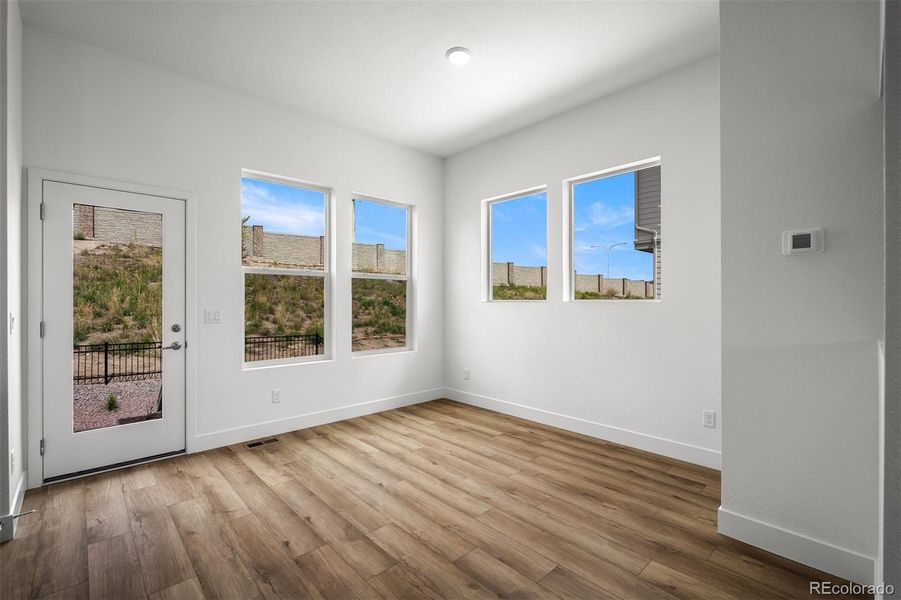 Spacious, unfurnished interior of a new home in Trailside at Cottonwood Creek, Colorado Springs (Image 17). Spacious, unfurnished interior of a new home in Trailside at Cottonwood Creek, Colorado Springs (Image 17).