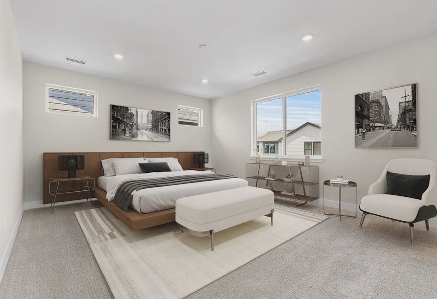 Homesite 289 Primary Bedroom - Virtually Staged - 7 of 15 Homesite 289 Primary Bedroom - Virtually Staged - 7 of 15