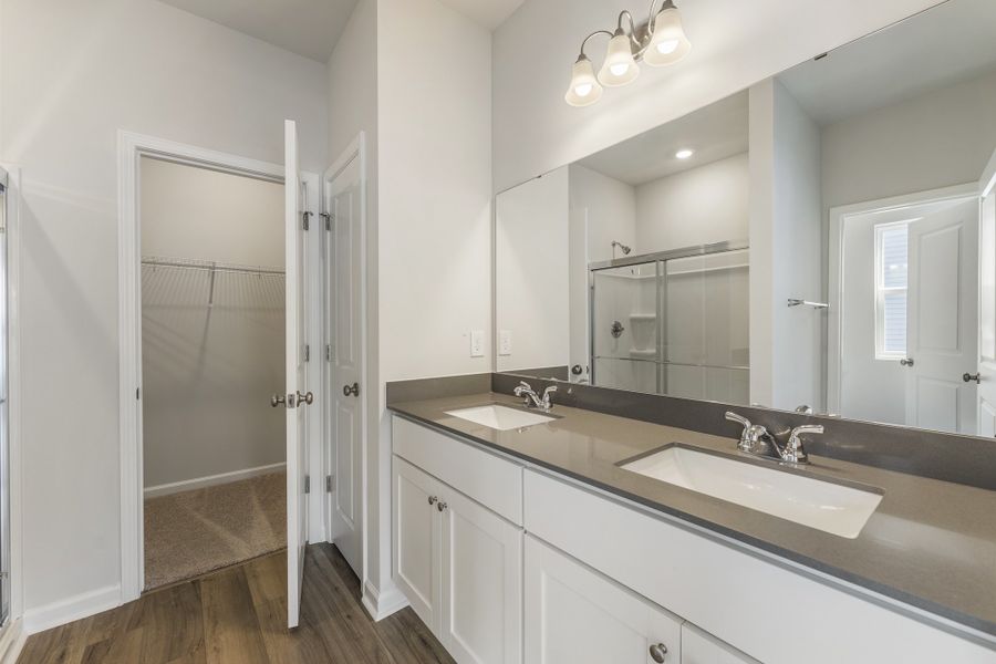Furnished interior view inside a new home in Edwards Station, Taylors (Image 9).