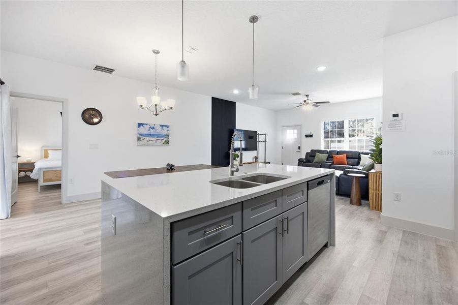 Furnished interior view inside a new home in , Ocala (Image 37).