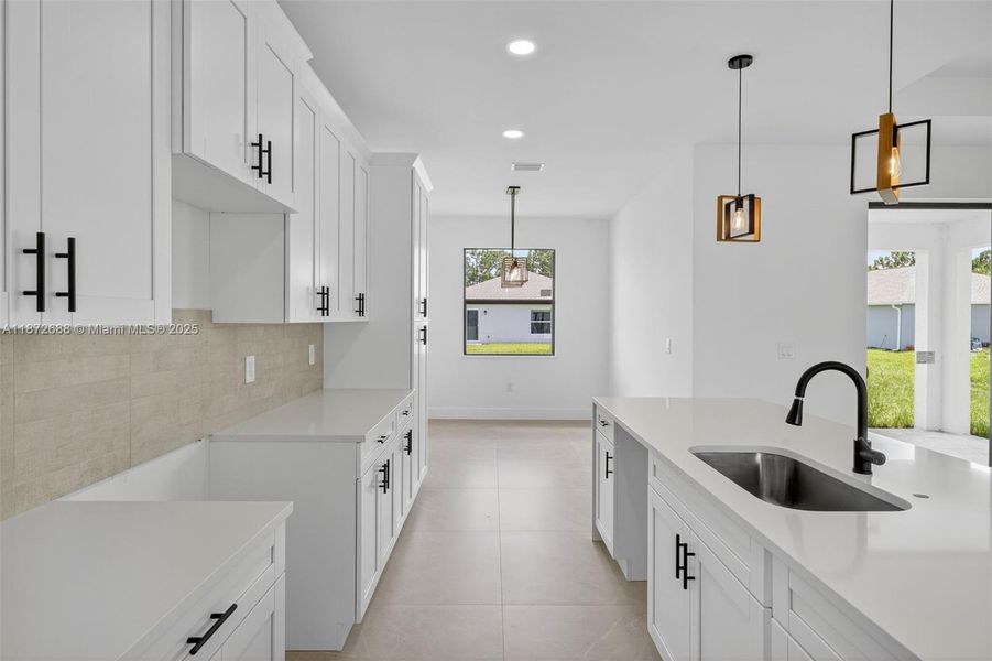 Furnished interior view inside a new home in , Lehigh Acres (Image 10).
