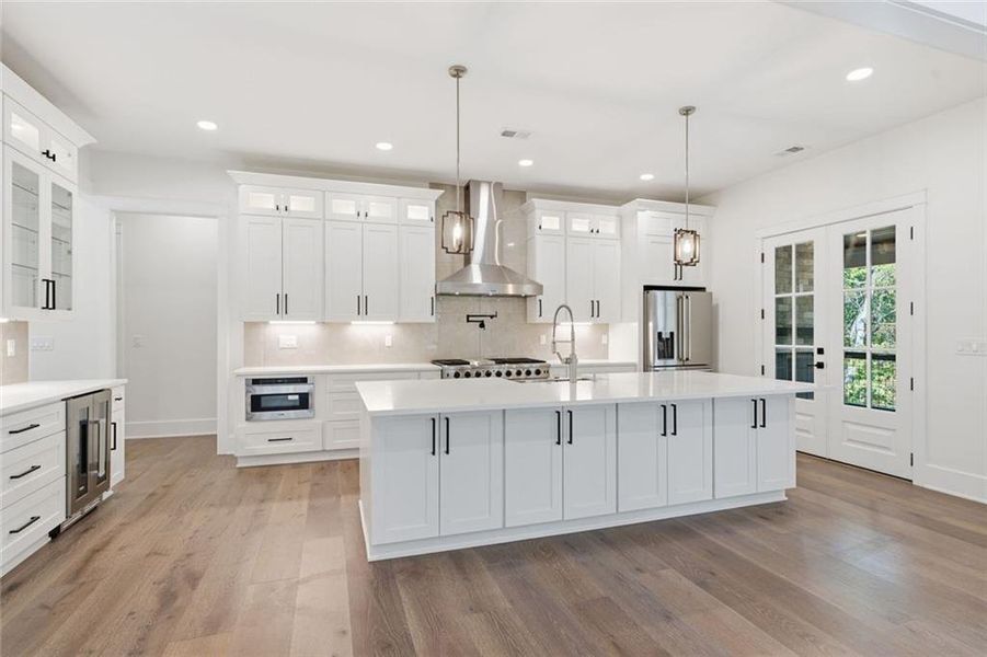 Furnished interior view inside a new home in , Ball Ground (Image 15).