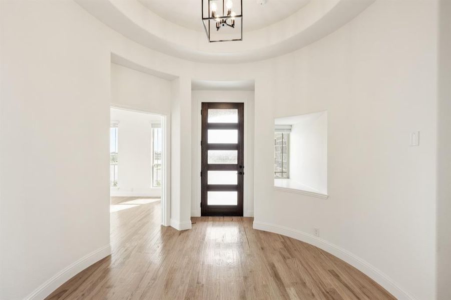 Spacious, unfurnished interior of a new home in Timberbrook, Justin (Image 24).