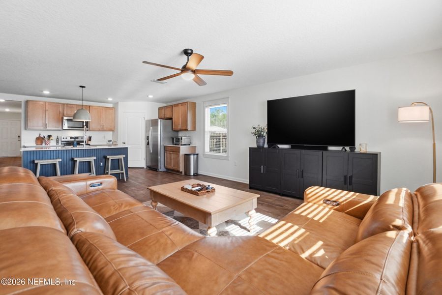 Furnished interior view inside a new home in , Jacksonville (Image 12).