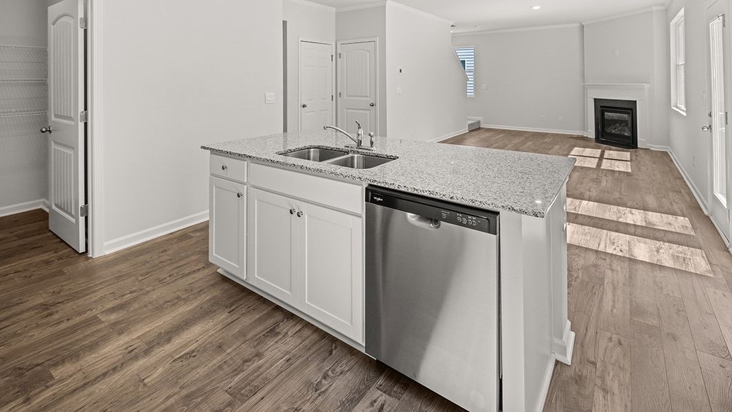 Representative furnished interior of a home built from the PENWELL by D.R. Horton in Fairhaven, Lithia Springs (Image 5).