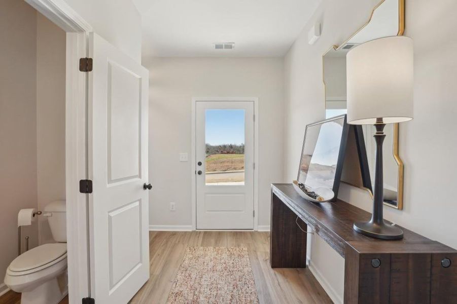 Furnished interior view inside a new home in North Haven, Rome (Image 32).