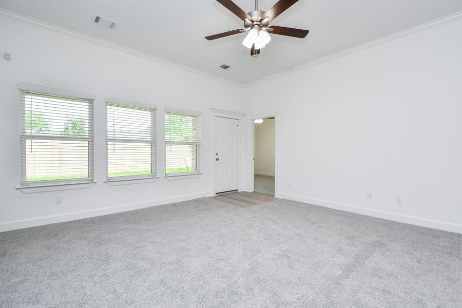 Spacious, unfurnished interior of a new home in , Houston (Image 27). Spacious, unfurnished interior of a new home in , Houston (Image 27).