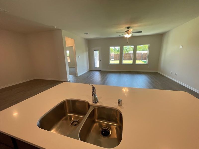 Furnished interior view inside a new home in Elevon, Lavon (Image 5). Furnished interior view inside a new home in Elevon, Lavon (Image 5).