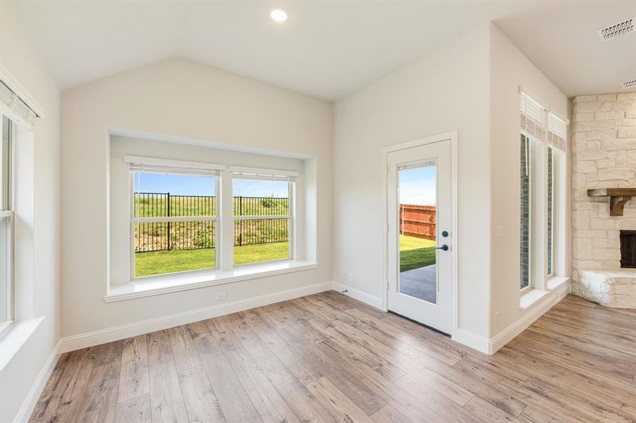 Spacious, unfurnished interior of a new home in Godley Ranch Classic, Godley (Image 20). Spacious, unfurnished interior of a new home in Godley Ranch Classic, Godley (Image 20).