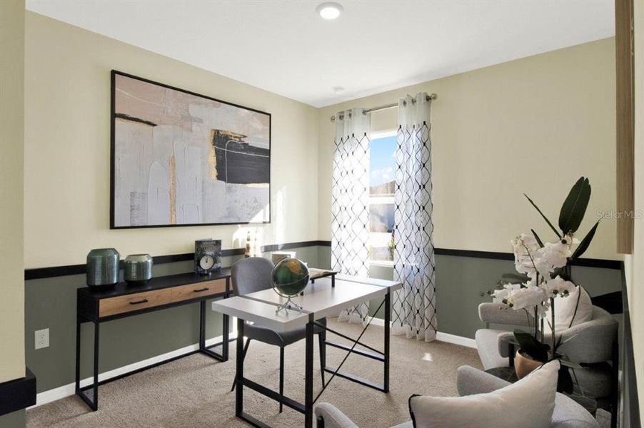 Furnished interior view inside a new home in Villamar, Winter Haven (Image 12).