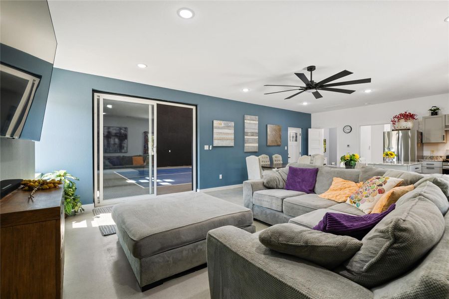 Furnished interior view inside a new home in , Dripping Springs (Image 6).