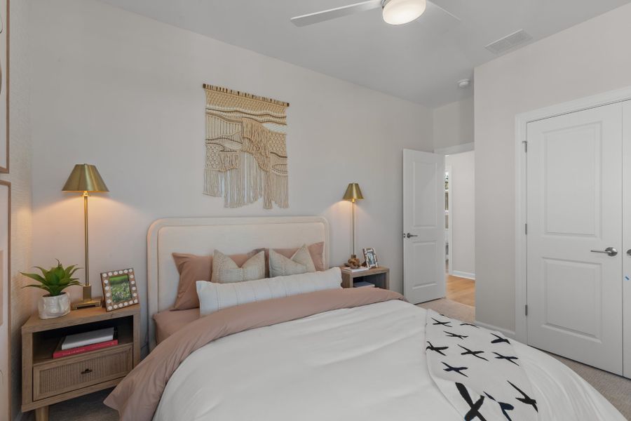 Representative furnished interior of a home built from the The Sunflower by Chesapeake Homes in Coastal Club of the Carolinas, Calabash (Image 23).