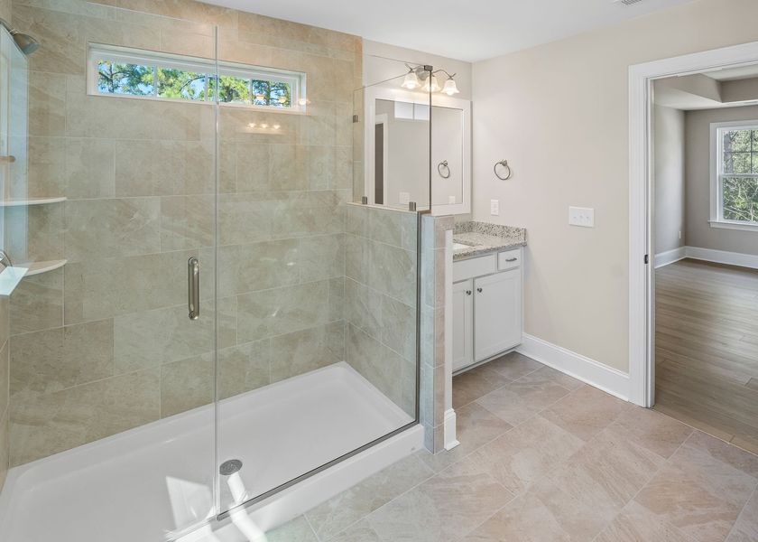 Furnished interior view inside a new home in Carolina Creek, Hampstead (Image 14).