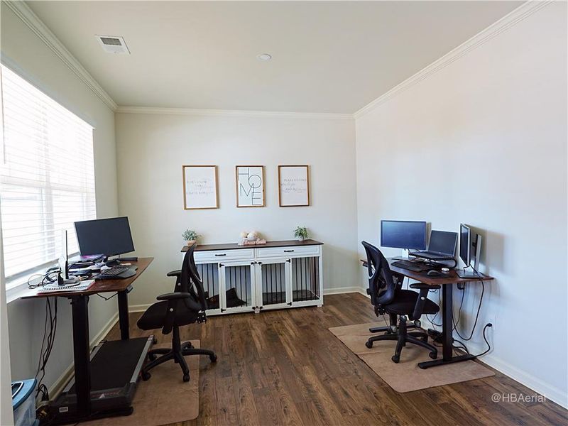 Furnished interior view inside a new home in Thompson Ridge, Dallas (Image 22).