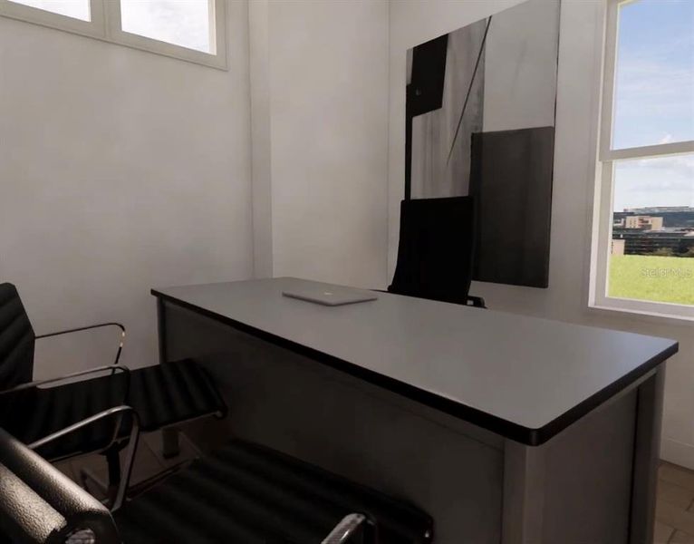 Furnished interior view inside a new home in , Dunnellon (Image 5).