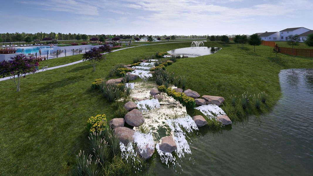 Community amenities in Woodhavyn 50', Magnolia (Image 10).