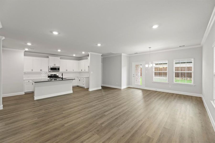 Family Room & Dining Room Family Room & Dining Room