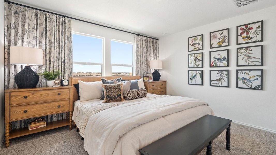Representative furnished interior of a home built from the The Emily by D.R. Horton in Valverde, Bastrop (Image 26). Representative furnished interior of a home built from the The Emily by D.R. Horton in Valverde, Bastrop (Image 26).