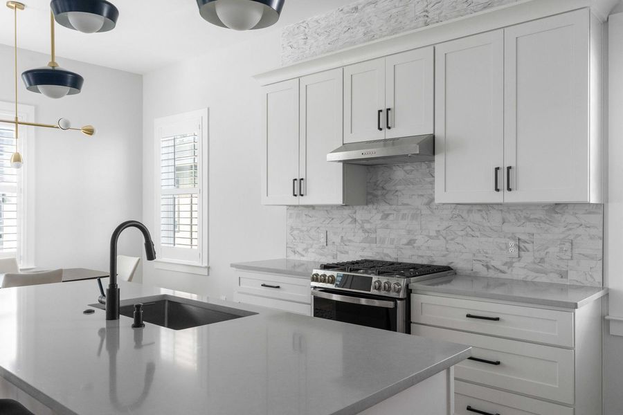 Furnished interior view inside a new home in , Charleston (Image 27).