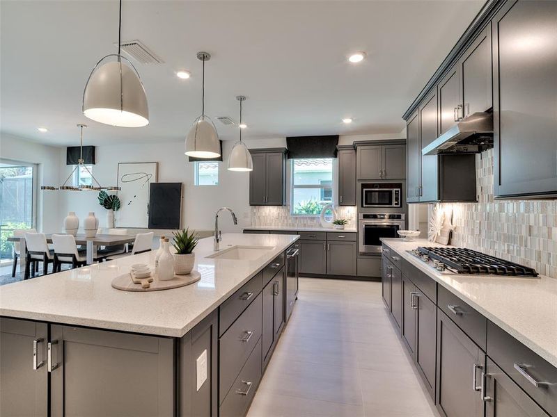 Furnished interior view inside a new home in Shores at Stillwater, Englewood (Image 14). Furnished interior view inside a new home in Shores at Stillwater, Englewood (Image 14).