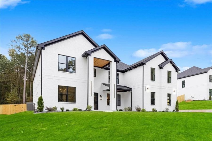 Exterior details and patio area of a home in , Grayson (Image 3). Exterior details and patio area of a home in , Grayson (Image 3).