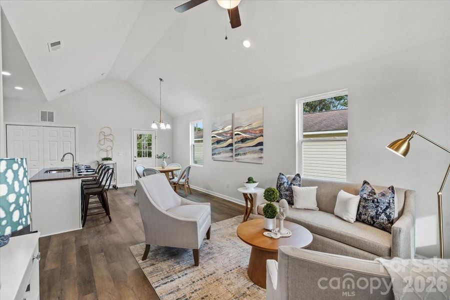 Floorplan staged in another location