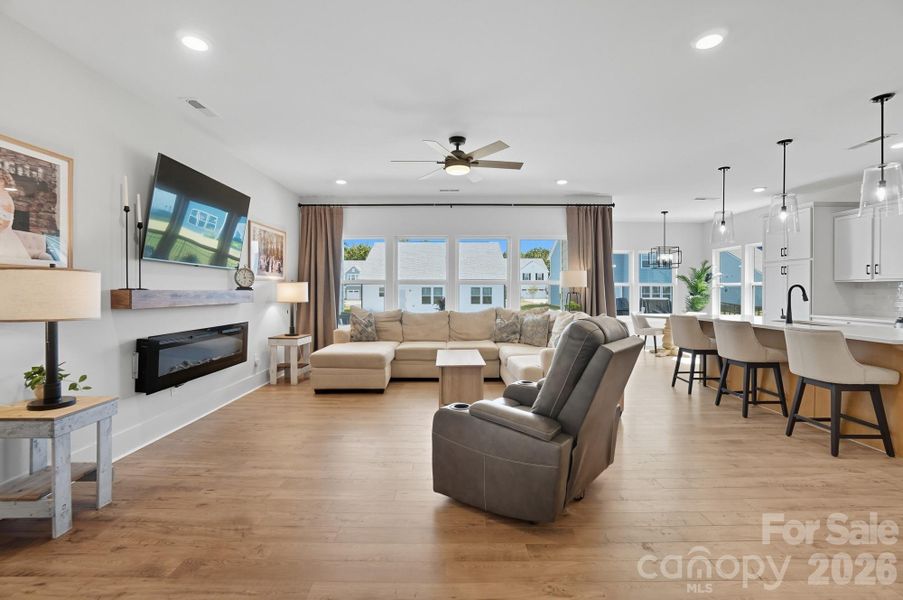 Furnished interior view inside a new home in , Monroe (Image 18).