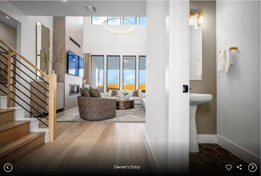 Interior photos- Photo of Pulte model home with same floor plan, not of actual home listed.