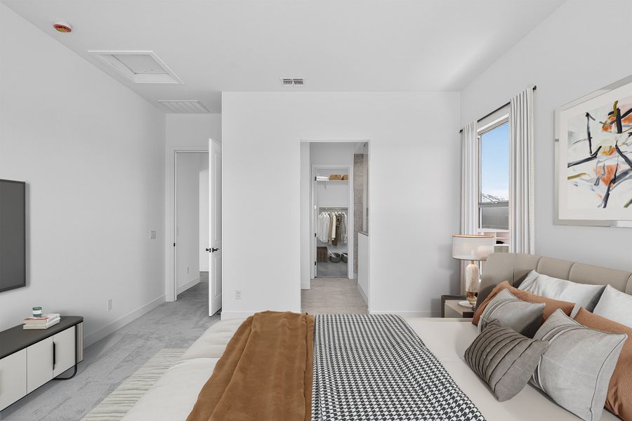 Furnished interior view inside a new home in Estrella, Goodyear (Image 4).