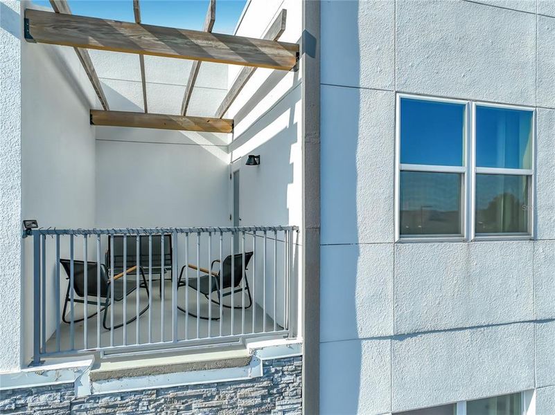 Exterior details and patio area of a home in , Davenport (Image 19). Exterior details and patio area of a home in , Davenport (Image 19).