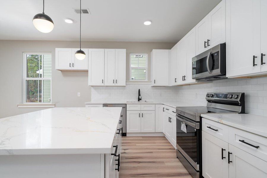 Furnished interior view inside a new home in , Summerville (Image 8).