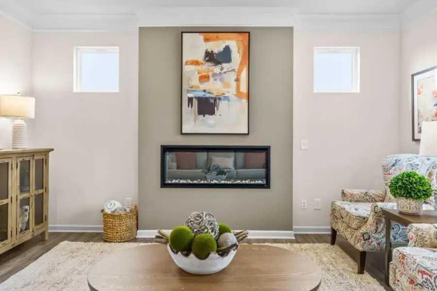 Furnished interior view inside a new home in Saddle Ridge, Calhoun (Image 32).