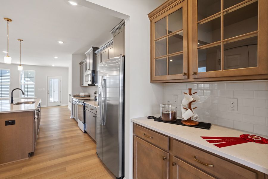 Furnished interior view inside a new home in Renaissance at White Oak, Garner (Image 13).