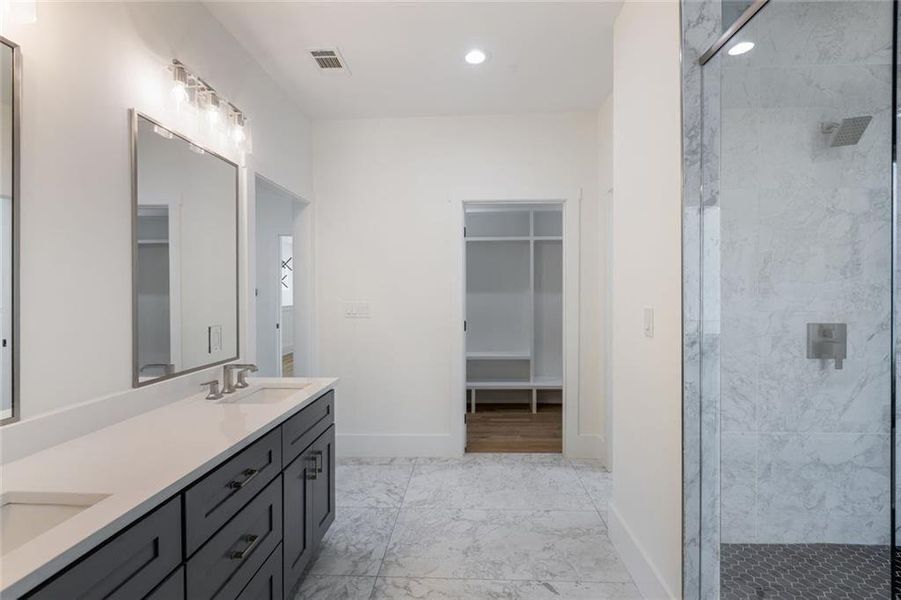 Furnished interior view inside a new home in , Avondale Estates (Image 15). Furnished interior view inside a new home in , Avondale Estates (Image 15).