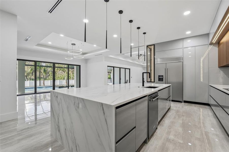 Furnished interior view inside a new home in , Tampa (Image 10).