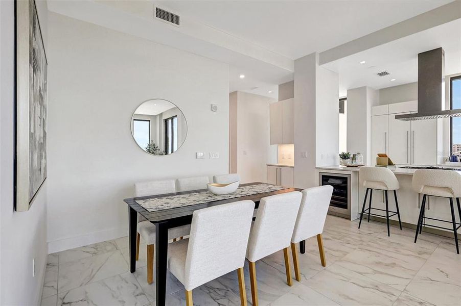 Furnished interior view inside a new home in , Sarasota (Image 24).