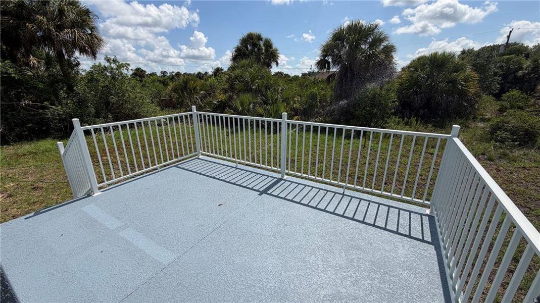 Exterior details and patio area of a home in North Port, North Port (Image 1). Exterior details and patio area of a home in North Port, North Port (Image 1).