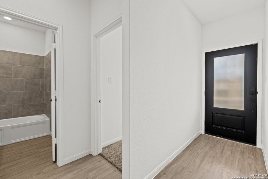 Spacious, unfurnished interior of a new home in , San Antonio (Image 18). Spacious, unfurnished interior of a new home in , San Antonio (Image 18).