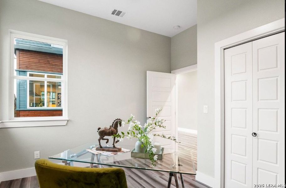 Furnished interior view inside a new home in , San Antonio (Image 4). Furnished interior view inside a new home in , San Antonio (Image 4).