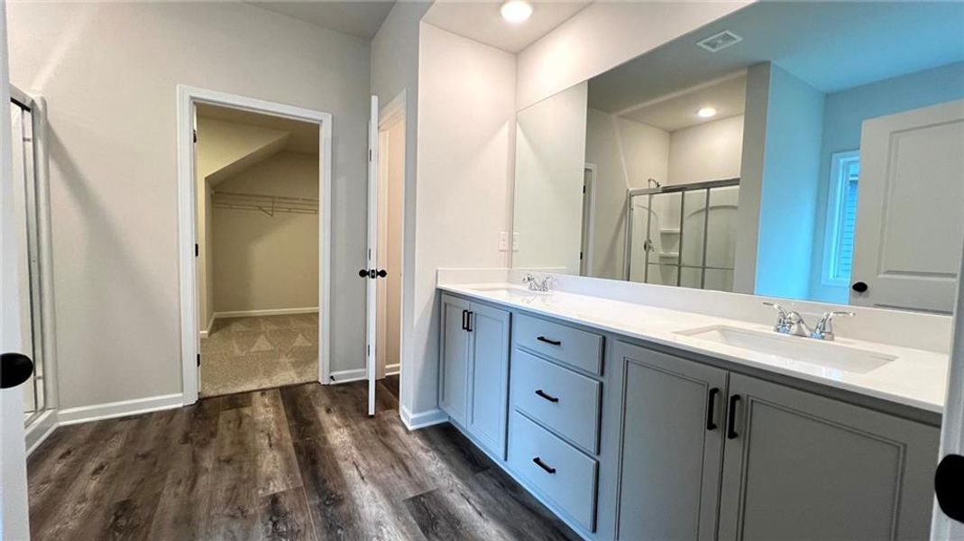 Furnished interior view inside a new home in , Braselton (Image 12).