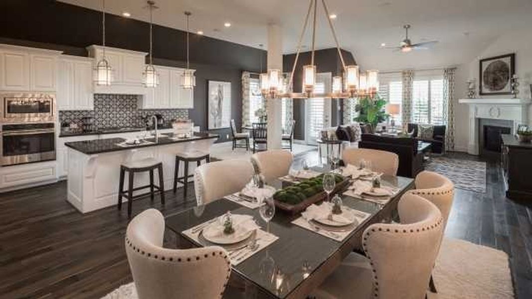 Image 14 representing the 204 Plan by Highland Homes in Sienna, Missouri City, TX.