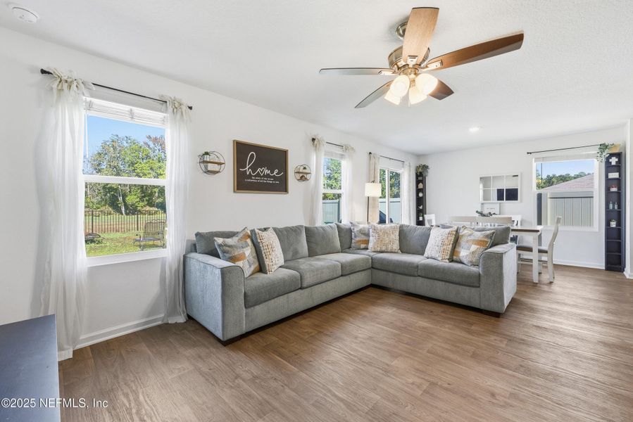 Furnished interior view inside a new home in Willow Springs, Green Cove Springs (Image 14).