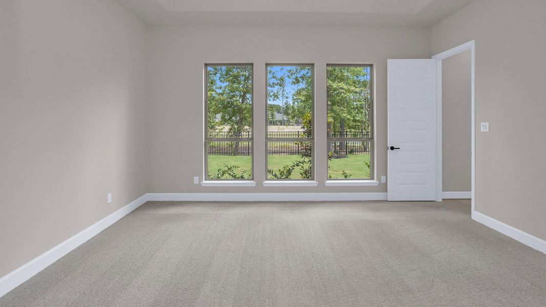 Spacious, unfurnished interior of a new home in The Highlands, Porter (Image 17). Spacious, unfurnished interior of a new home in The Highlands, Porter (Image 17).